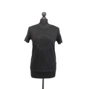 Pre-owned Cotton tops Moncler Pre-owned , Black , Dames