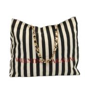 Pre-owned Canvas totes Valentino Vintage , Black , Dames