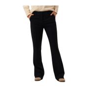 Elegante Blauwe Pantalon Fiveunits , Blue , Dames