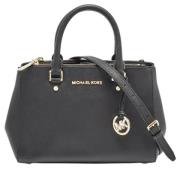 Pre-owned Leather handbags Michael Kors Pre-owned , Black , Dames