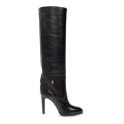 ‘Diane’ laarzen met hak Saint Laurent , Black , Dames