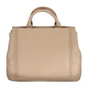 Beige Elegance Handtas met twee vakken Byblos , Beige , Dames