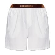 Katoenen lingerie shorts Dsquared2 , White , Heren