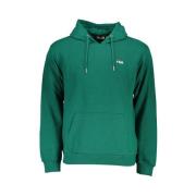 Groen sweatshirt met capuchon en geborstelde afwerking Fila , Green , ...