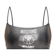 Badpak top Moschino , Black , Dames