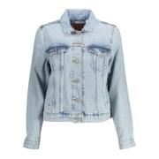 Tijdloze lichtblauwe spijkerjas Levi's , Blue , Dames