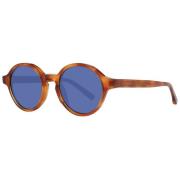 Bruine Herenzonnebril Ronde Blauwe Lenzen Ted Baker , Brown , Heren