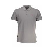 Elegant Grijs Poloshirt Napapijri , Gray , Heren