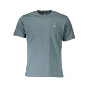 Groen Logo Detail T-Shirt North Sails , Green , Heren