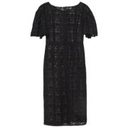 Pre-owned Lace dresses Dolce & Gabbana Pre-owned , Black , Dames