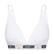 Beha met logo Moschino , White , Dames