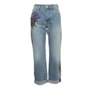 Pre-owned Denim jeans Alexander McQueen Pre-owned , Blue , Dames