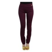 Elegante paarse Slim Pants John Galliano , Purple , Dames