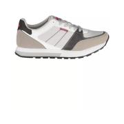 Sportieve Grijze Sneakers met Elegante Details Carrera , Multicolor , ...