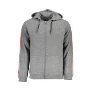 Grijze Katoenen Hoodie Dockers , Gray , Heren