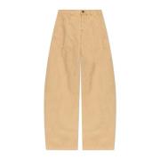 Logo broek Dsquared2 , Beige , Dames