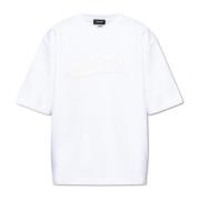 T-shirt met logo Dsquared2 , White , Heren