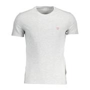 Essential Grijs Logo Tee Guess , Gray , Heren