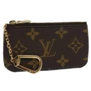 Pre-owned Canvas wallets Louis Vuitton Vintage , Brown , Dames