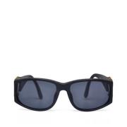 Pre-owned Plastic sunglasses Chanel Vintage , Black , Dames