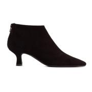 Zwarte Suede Zac Enkellaarzen Roberto Festa , Black , Dames