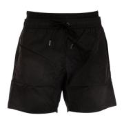 Heren Trendy Zwarte Boxer Zwemkleding Trussardi , Black , Heren