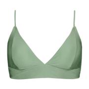 Isla Bralette Bikini Top Barts , Green , Dames