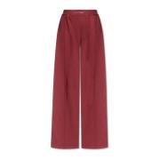 Sweatpants Halfboy , Red , Dames