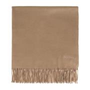 Fringed Sjaal Max Mara , Beige , Dames