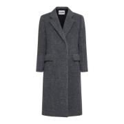 Trendy Coat Selection Jil Sander , Gray , Dames