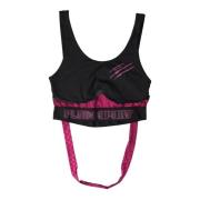 Atleet Haaksluiting Sportbeha Plein Sport , Black , Dames