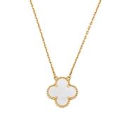 Pre-owned Yellow Gold necklaces Van Cleef & Arpels Pre-owned , Yellow ...