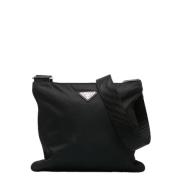 Pre-owned Canvas prada-bags Prada Vintage , Black , Dames