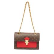 Pre-owned Leather louis-vuitton-bags Louis Vuitton Vintage , Red , Dam...