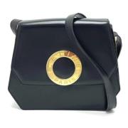 Pre-owned Leather celine-bags Celine Vintage , Black , Dames