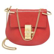 Pre-owned Leather shoulder-bags Chloé Pre-owned , Red , Dames