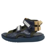 Pre-owned Leather sandals Chanel Vintage , Multicolor , Dames