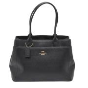 Pre-owned Leather handbags Coach Pre-owned , Black , Dames