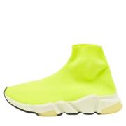 Pre-owned Fabric sneakers Balenciaga Vintage , Yellow , Dames