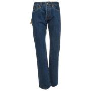 Pre-owned Denim jeans Burberry Vintage , Blue , Dames