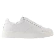 Leather sneakers Lanvin , White , Heren