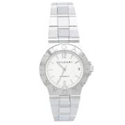 Pre-owned Stainless Steel watches Bvlgari Vintage , Gray , Heren