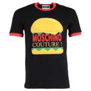 Pre-owned Cotton tops Moschino Pre-Owned , Black , Heren