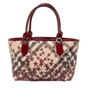 Pre-owned Leather totes Burberry Vintage , Multicolor , Dames