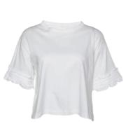 Pre-owned Cotton tops Chloé Pre-owned , White , Dames