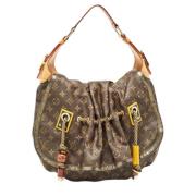 Pre-owned Leather handbags Louis Vuitton Vintage , Brown , Dames