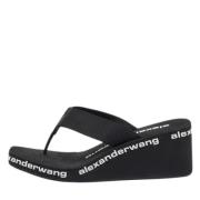 Pre-owned Fabric sandals Alexander Wang Pre-owned , Black , Dames