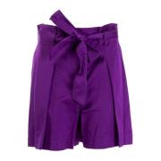 Paarse Pride Dames Shorts Outlet Prijs Pinko , Purple , Dames