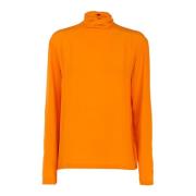 Elegante oranje blouse met lange mouwen Pinko , Orange , Dames