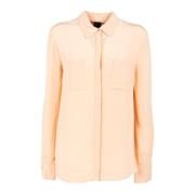 Beige Damesoverhemd Outlet Prijs Pinko , Beige , Dames